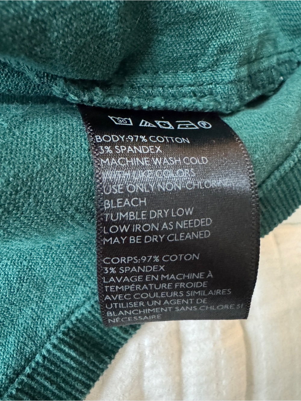 Urban Outfitters emerald green corduroy button down mini dress size 10 - Picture 11 of 11